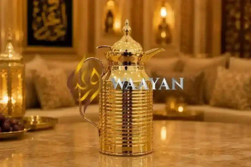 Luxury 4pc Gold Thermal Flask Set (1L, 0.8L, 0.6L, 0.4L)