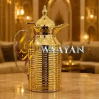 Luxury 4pc Gold Thermal Flask Set (1L, 0.8L, 0.6L, 0.4L)
