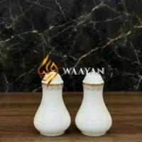 IMG_7494-clean Luxury 91-Pc Gold and White Porcelain Dinner Set for 12