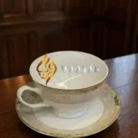 IMG_7497-clean Luxury 91-Pc Gold and White Porcelain Dinner Set for 12