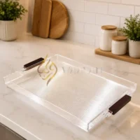 IMG_8116-clean Textured Acrylic Trays with Dark Handles - (S, M, L)