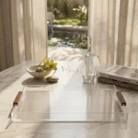 IMG_8117-clean Textured Acrylic Trays with Dark Handles - (S, M, L)
