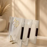 IMG_8118-clean Textured Acrylic Trays with Dark Handles - (S, M, L)