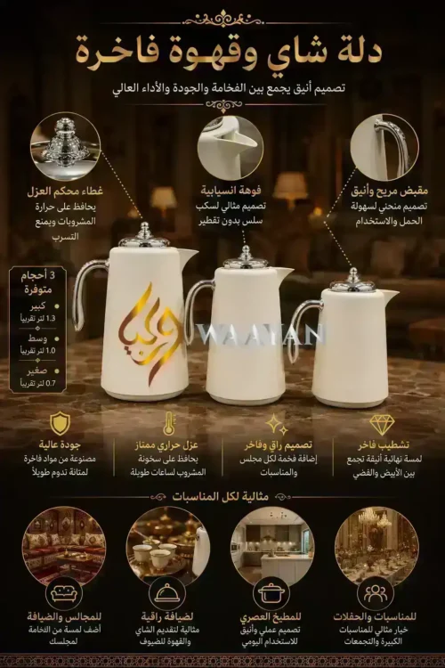 Ivory (2) 3‑Piece Premium Matte White and Silver Flask Set