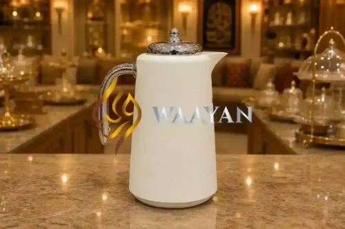 Ivory (7) 3‑Piece Premium Matte White and Silver Flask Set