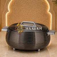 b1-1 Premium Insulated Gunmetal Hot Pot – Stainless Steel and Polymer (3L, 4L, 5L)