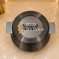 b1-2 Premium Insulated Gunmetal Hot Pot – Stainless Steel and Polymer (3L, 4L, 5L)