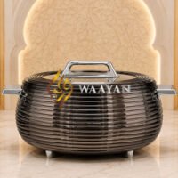b1-5 Premium Insulated Gunmetal Hot Pot – Stainless Steel and Polymer (3L, 4L, 5L)