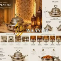 Premium Fluted Stainless Steel Hot Pot (27CM, 32CM, 37CM)