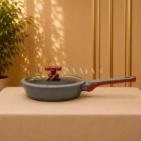 BBCSDA1 (7) Premium 12pc Induction Granite Cookware Set - PFOA Free