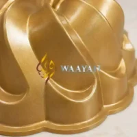 NWCPG2 (3) Nordic Ware Pirouette Bundt Cake Pan - Gold (2.4L)