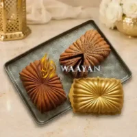 NWRBPG (6) Nordic Ware Classic Fluted Loaf Pan - Gold (1.4L / 6 Cup)