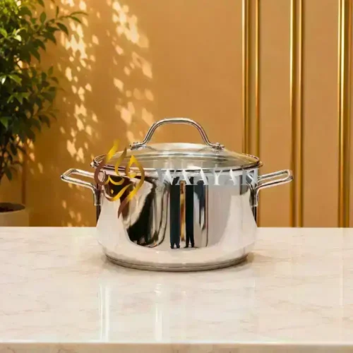 9‑Piece Stainless Steel Cookware Set – Induction Ready