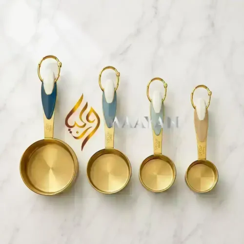 Wilton Stainless Steel Gold Measuring Cups Set of 4