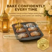 W8CMCP (1) Wilton Perfect Results Non-Stick 8-Cavity Mini Loaf Pan