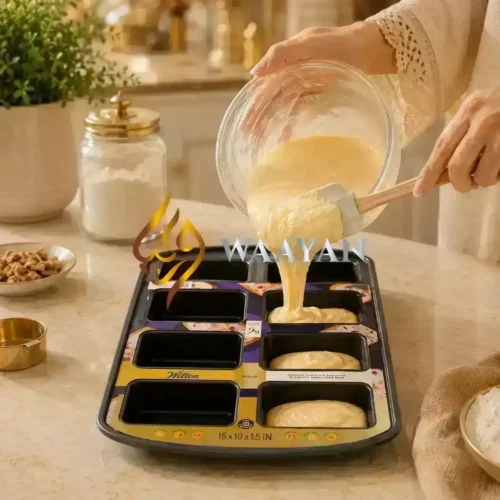 W8CMCP (10) Wilton Perfect Results Non-Stick 8-Cavity Mini Loaf Pan