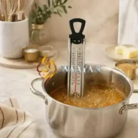 Wilton Stainless Steel Candy and Deep Fry Thermometer (60°F to 400°F)