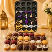 WM24CCP (5) Wilton Premium Non-Stick 24-Cup Mini Muffin Pan