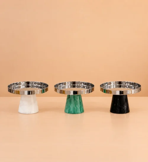 cs3c_1 (5) WAAYAN Pedestal Cake Stand Designer Finish Luxury Homeware UAE