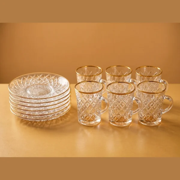 item_001 WAAYAN Crystal Tea Cups Luxury Arabian Homeware UAE